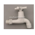 Faucet de plástico ABS para la lavadora de acabado blanco